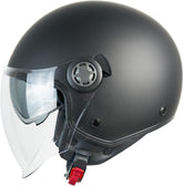 SKA-P 1SHA ZEN MONO MOTO CAPACETE JATO PRETO MATE